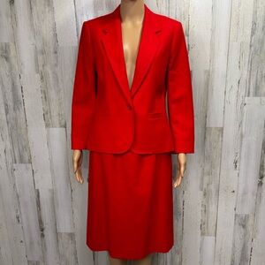 Pendleton Vintage 70’s Wool Blazer Skirt Suit‎